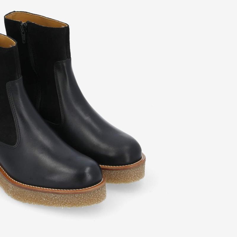 DORA BOOTS W - NAPPA/SUEDE -  NOIR